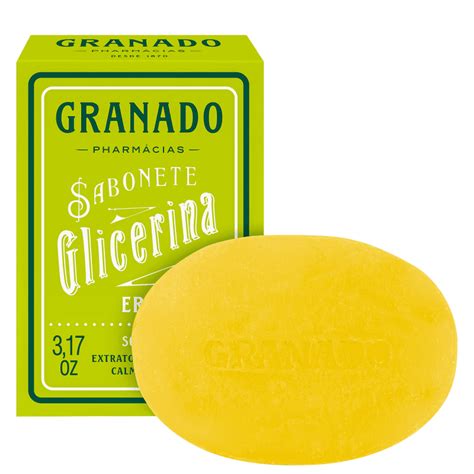 SABONETE GRANADO GLICERINA ERVA DOCE 90G