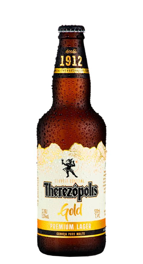 CERVEJA THEREZOPOLIS GOLD LAGER 500ML