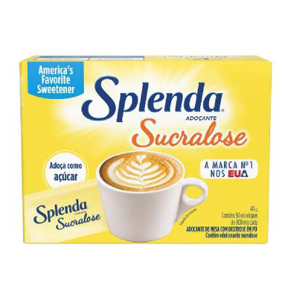 ADOCANTE SUCRALOSE SPLENDA SACHE COM  50 40G