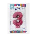 VELA JUNCO ANIV. LIVE COLORS PINK Nº3