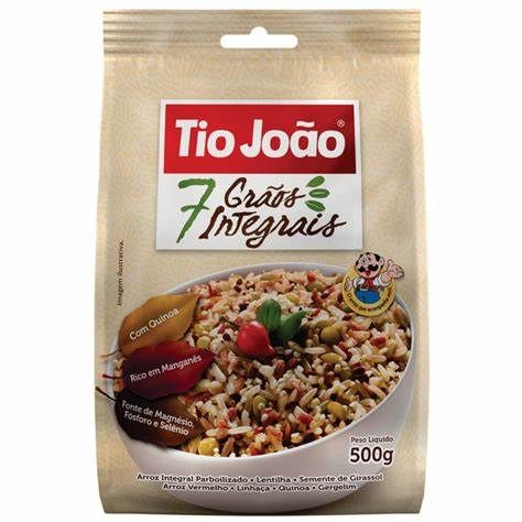 ARROZ TIO JOAO 7 GRAOS INTEG. QUIN. 500G