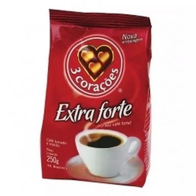 CAFE 3 CORACOES EXTRA FORTE 250G