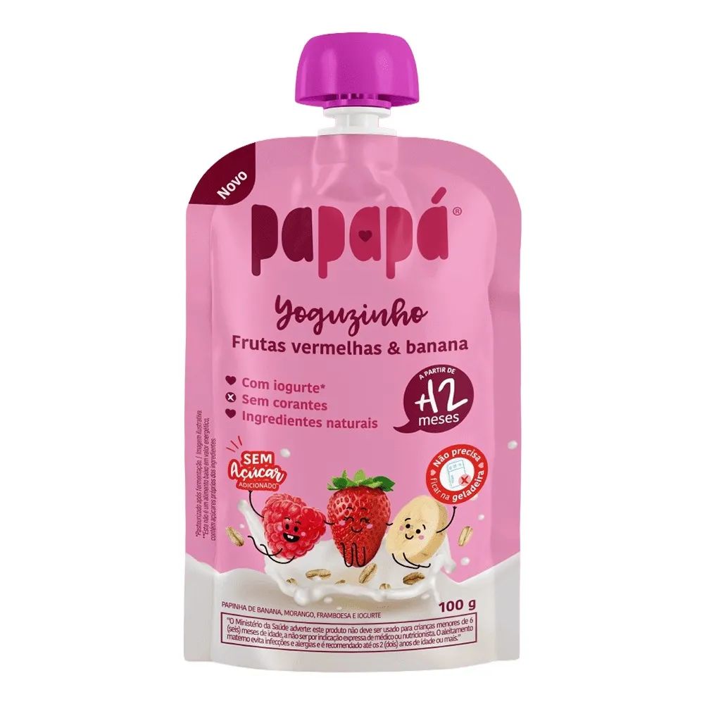 ALIM. INF. PAPAPA ORGANICO FR. VERM. 100G