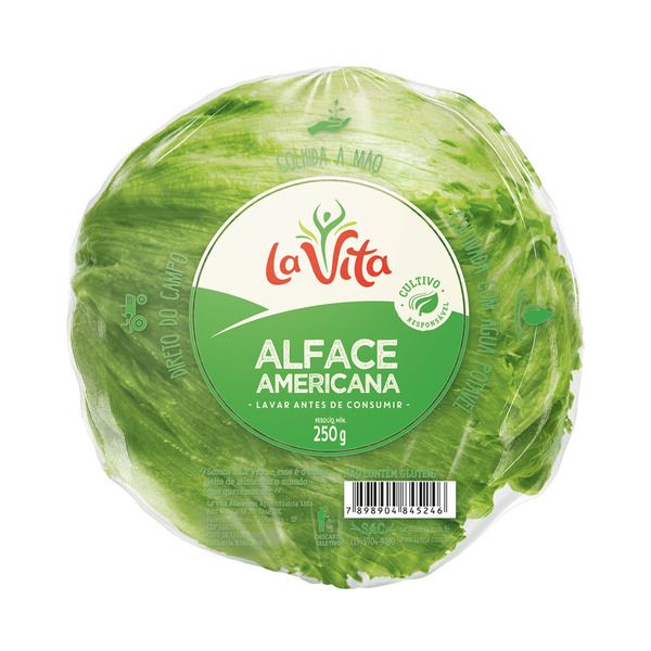 ALFACE AMERICANA BOLA LA VITA 250G