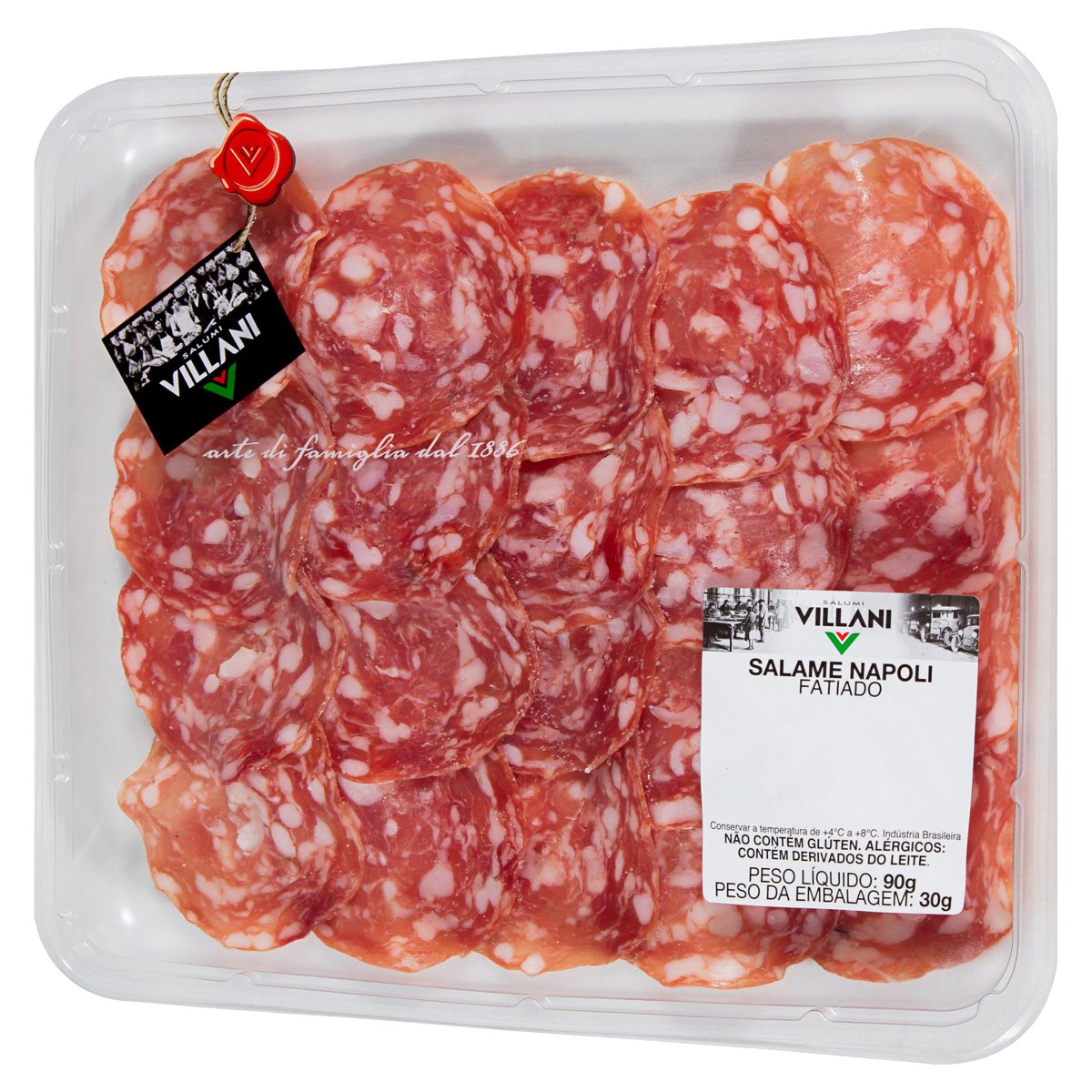 SALAME ITALIANO NAPOLI VILLANI 90G