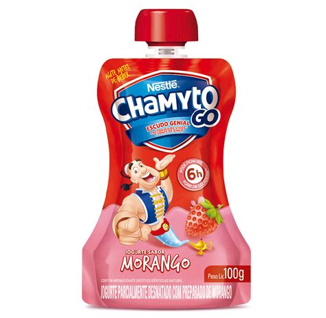 IOGURTE CHAMYTO GO MORANGO 100G