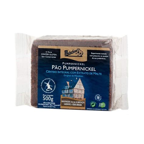 PAO PRETO MEIERBAER ORIGINAL 500G