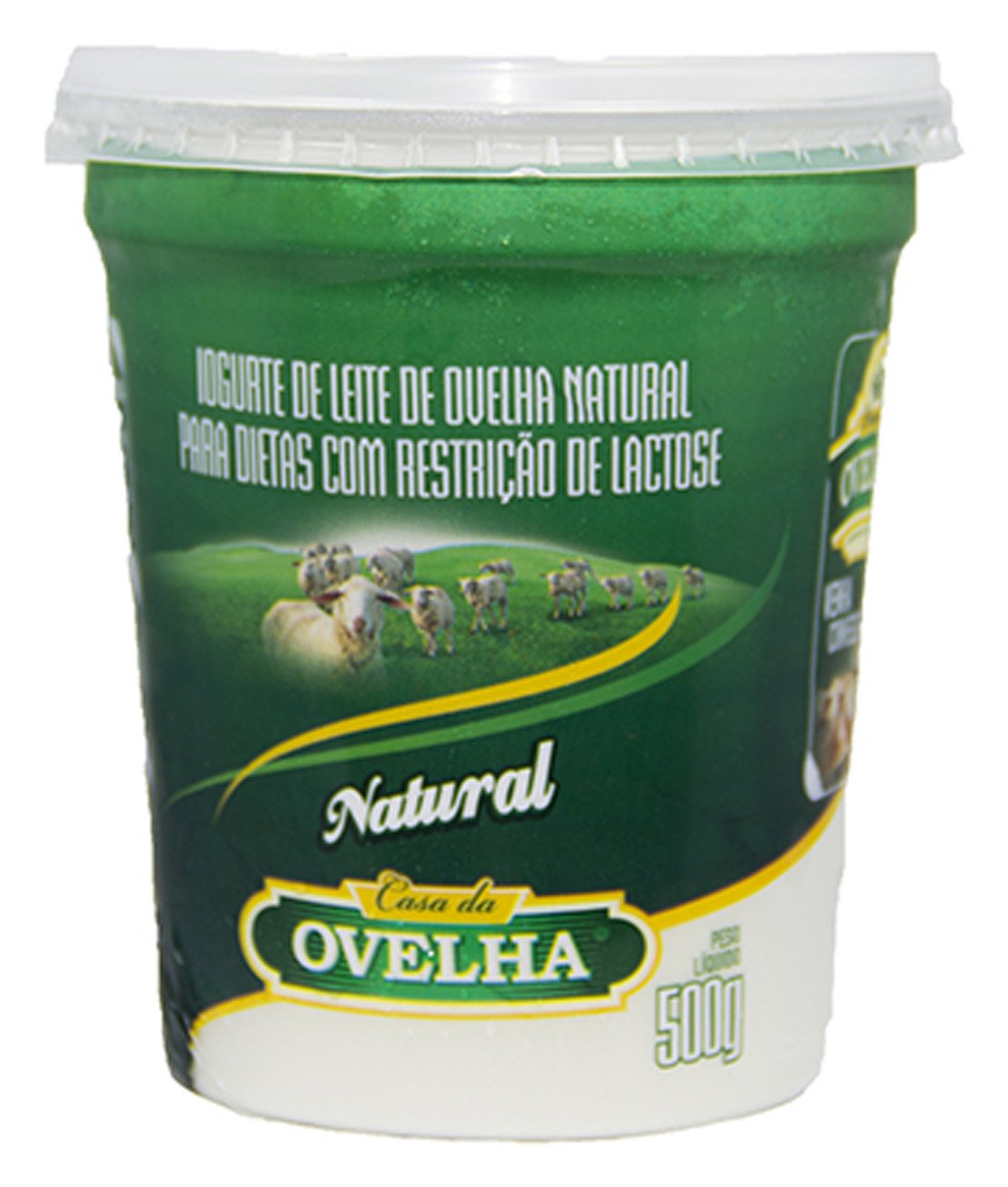 IOGURTE CASA OVELHA NAT. LIGHT SEM  LAC 500G