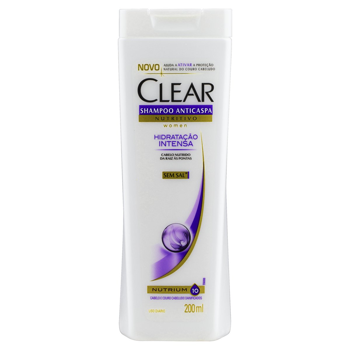SHAMPOO CLEAR ANTICASPA HIDRATACAO INT 200ML