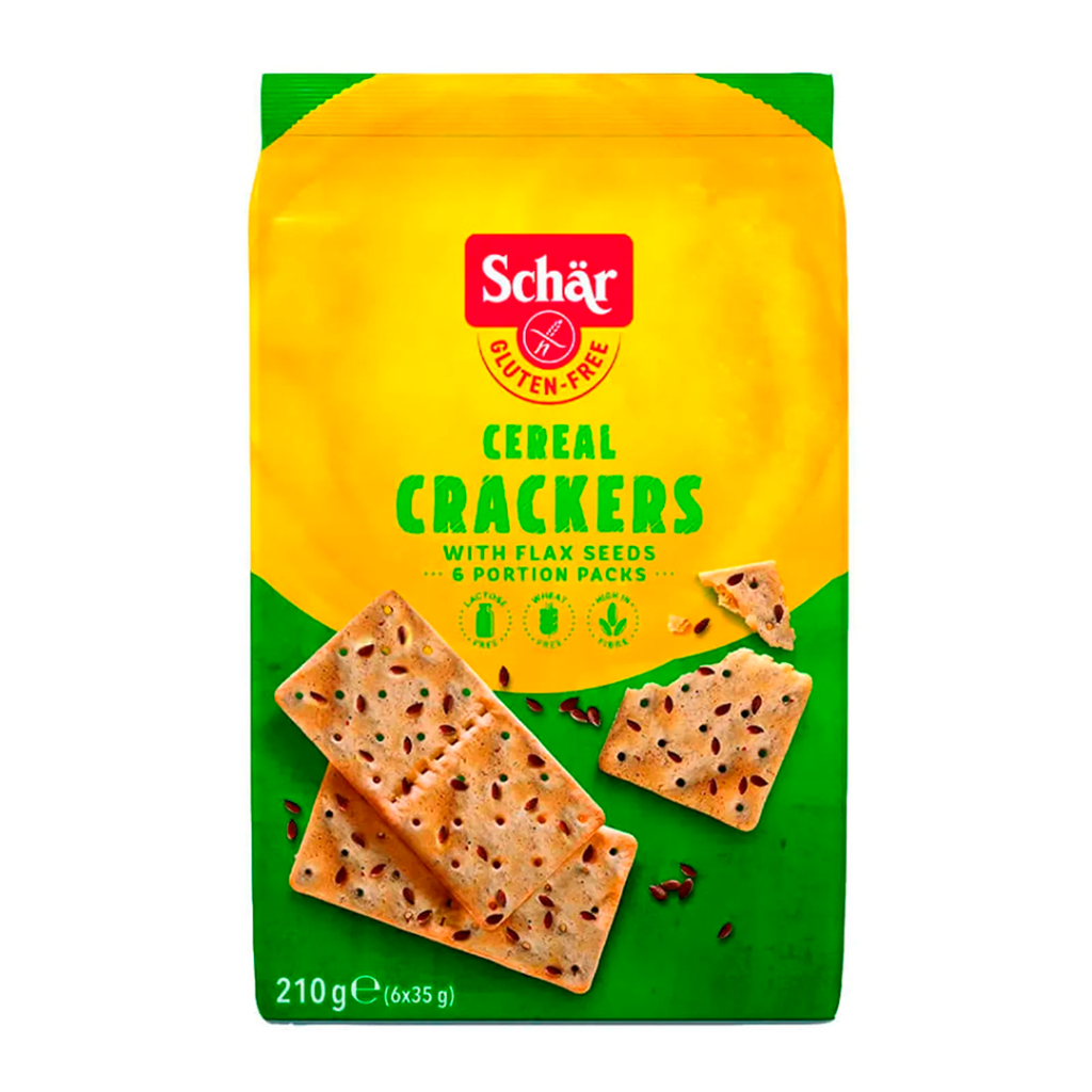 BISCOITO SCHAR CRACKERS CEREAL 210G