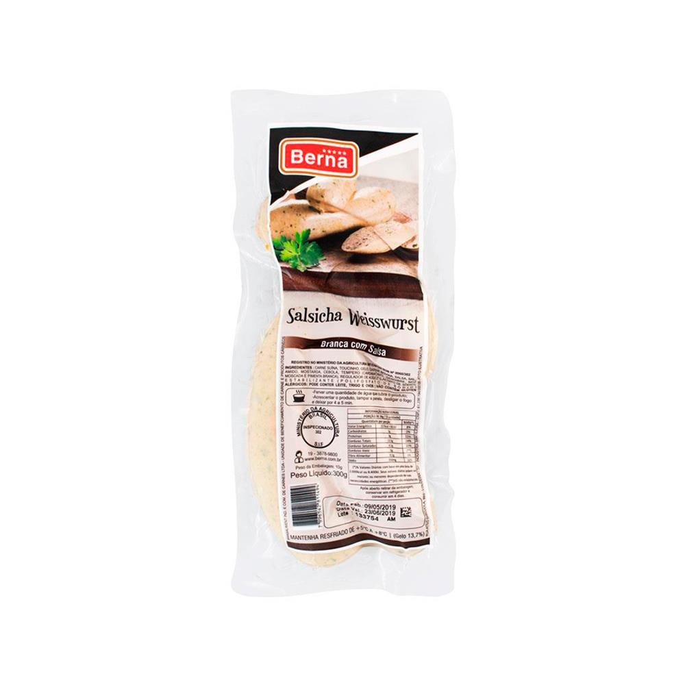 SALSICHA BERNA WEISSWURST 300G