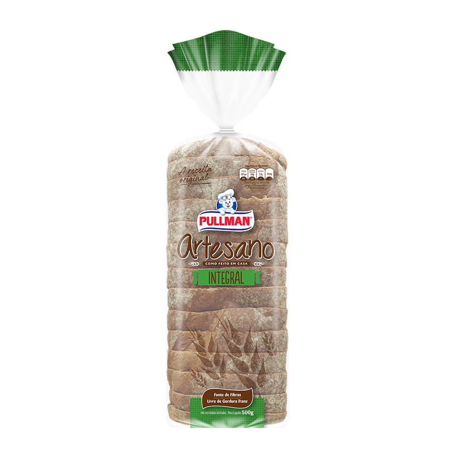 PAO PULLMAN ARTESANO INTEG. 500G