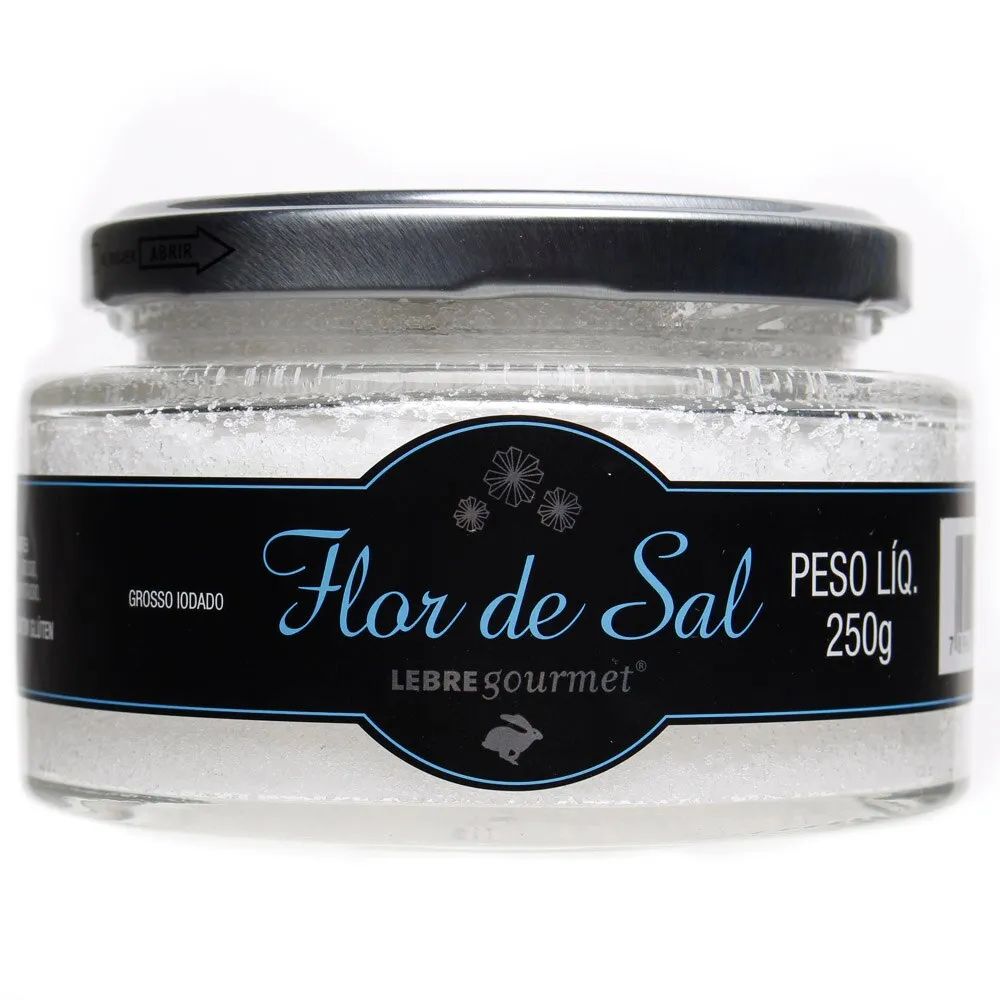 SAL LEBRE FLOR DE SAL 250G