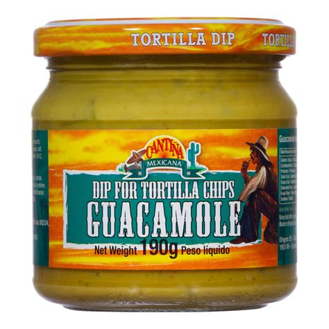 MOLHO CANTINA MEXICANA GUACAMOLE 190G
