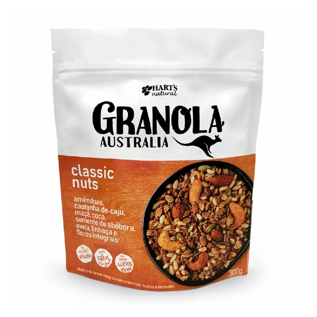 GRANOLA HARTS AUSTRALIA NUTS 300G