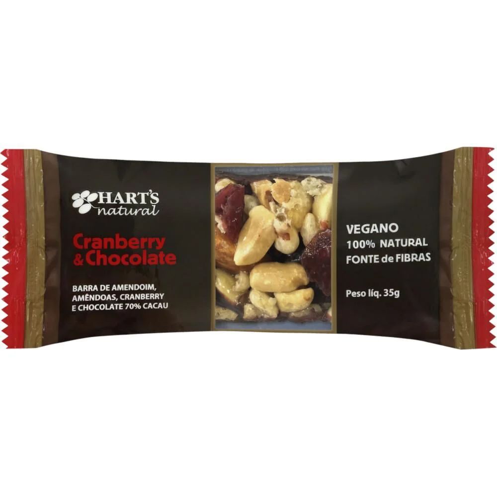 BARRA HARTS CRANBERRY/CHOCOLATE 35G