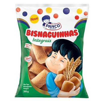 BISNAGUINHA PANCO INTEGRAL 300G