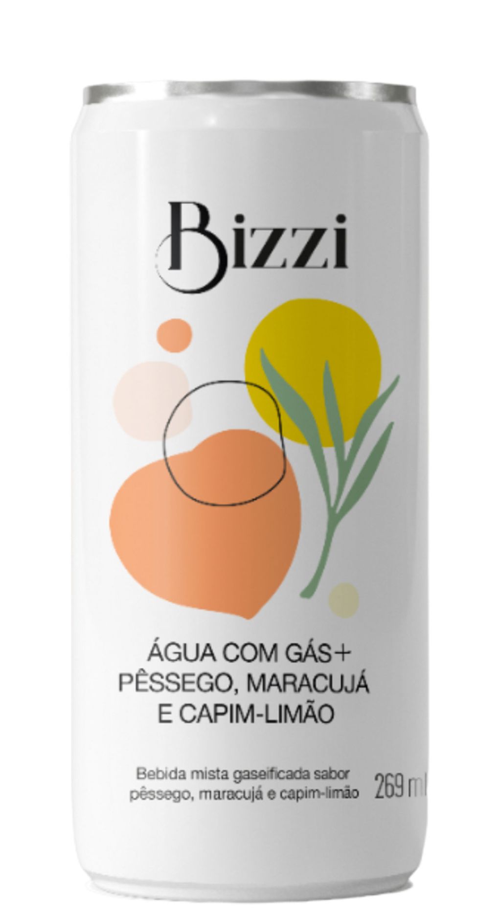 AGUA MIN BIZZI C/GAS PESS/MAR 269ML