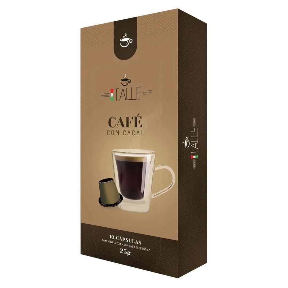 CAPSULA CAFE ITALLE CACAU 25G