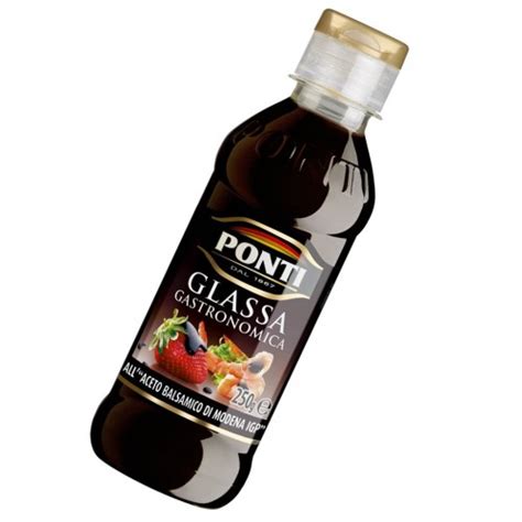ACETO BALSAMICO PONTI CONC. GLASSA 250G