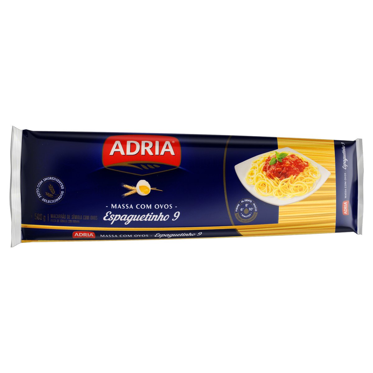 MACARRAO ADRIA C/OVOS ESPAGUETINHO N9