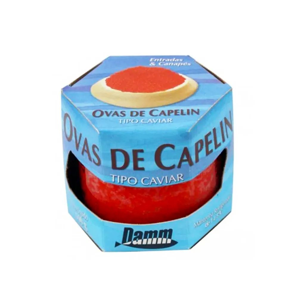 CAVIAR DAMM CAPELIN VERMELHO 100G