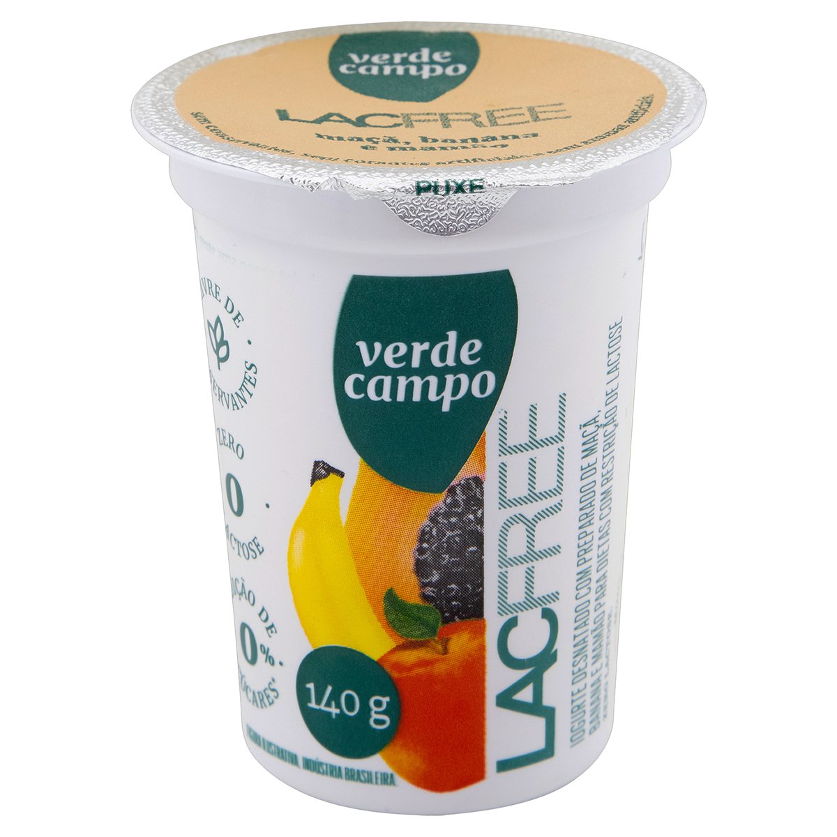 IOGURTE VERDE CAMPO LACFREE BA/MAM/MAC 140G