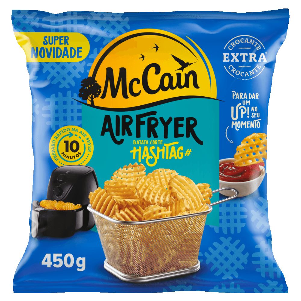 BATATA MCCAIN AIR FRYER HASHTAG 450G