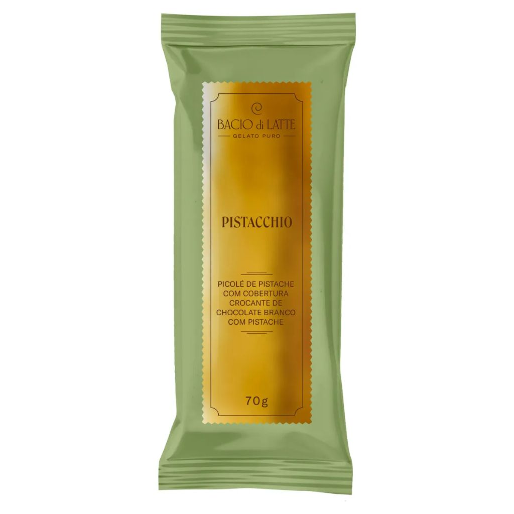 PICOLE BACIO DI LATTE PISTACCHIO 70G