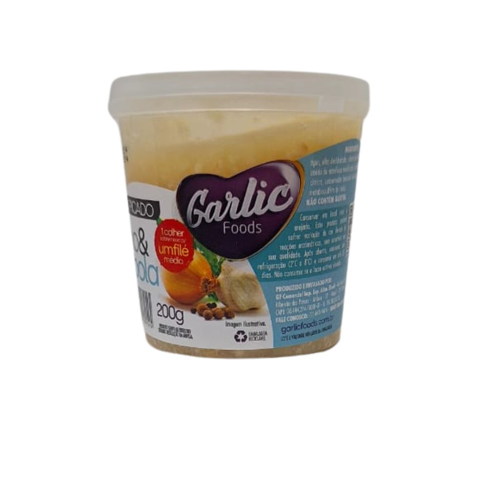 ALHO E CEBOLA GARLIC FOODS 200G