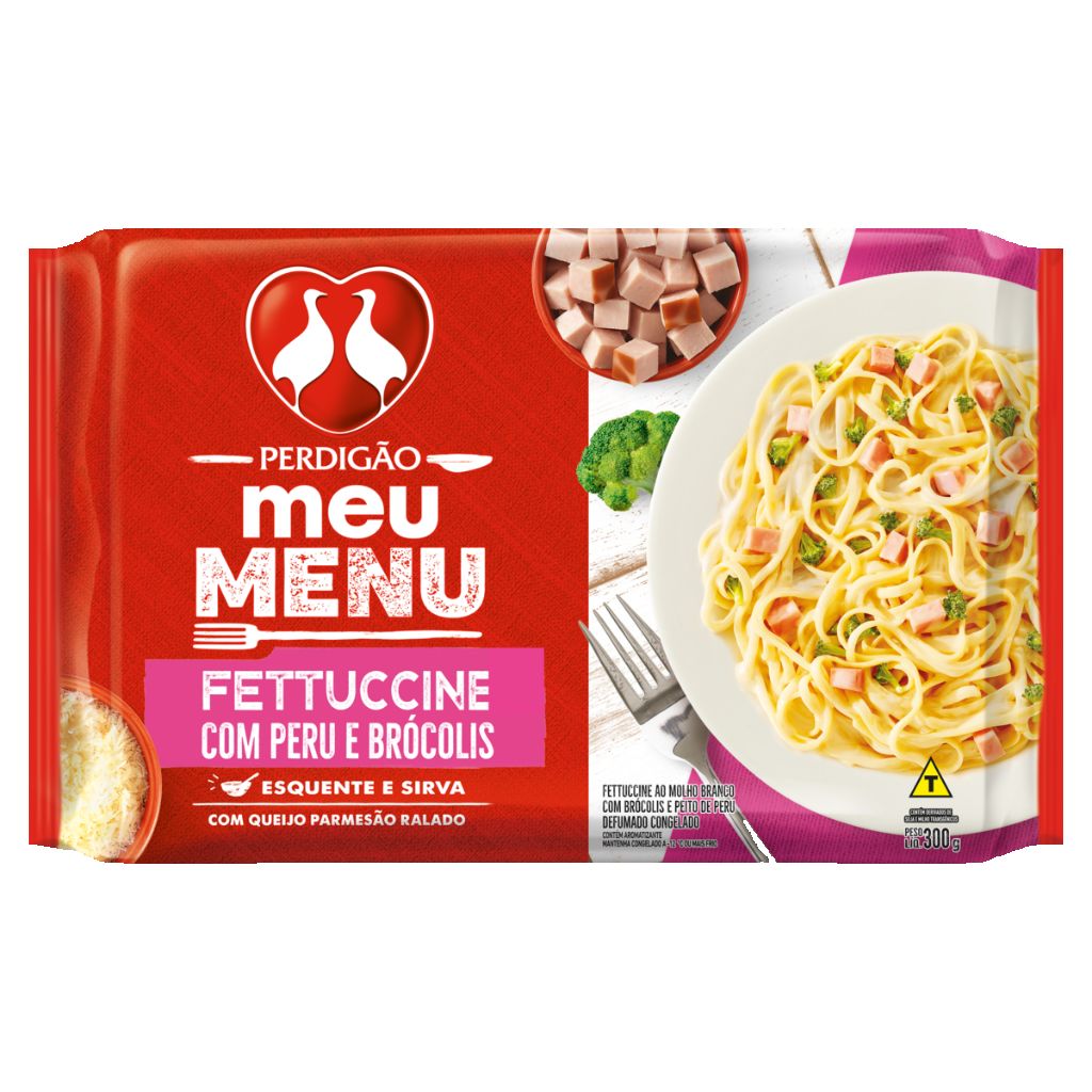FETTUCCINI MOLHO BRANCO PERDIGAO 300G
