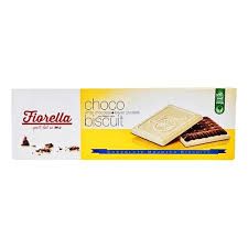 BISCOITO CHOCO BISCUIT FIORELLA BRANCO 68G