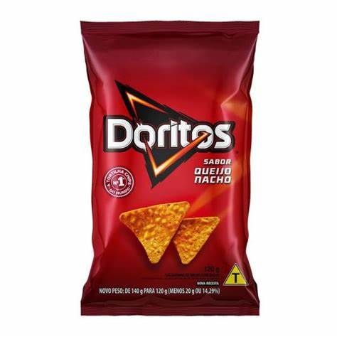 SALGADINHO CHIPS DORITOS QUEIJO NACHO 120G