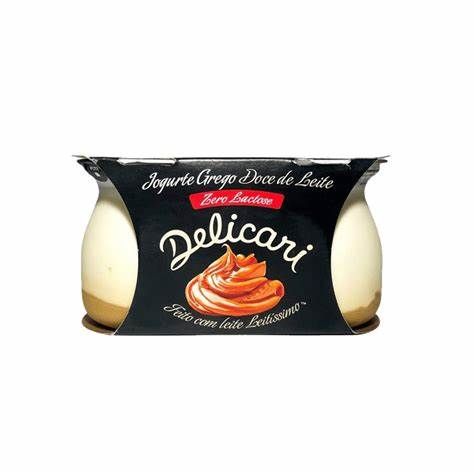 IOGURTE DELICARI GREGO DOCE LEITE 340G