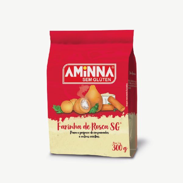AMINNA FARINHA DE ROSCA S/GLUTEN 3000G