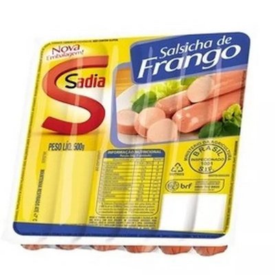 SALSICHA SADIA FRANGO 500G