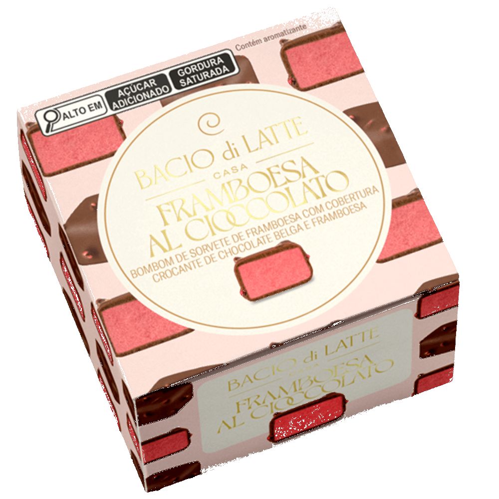 BOMBOM BACIO DI LATTE FRAMBOESA 90G