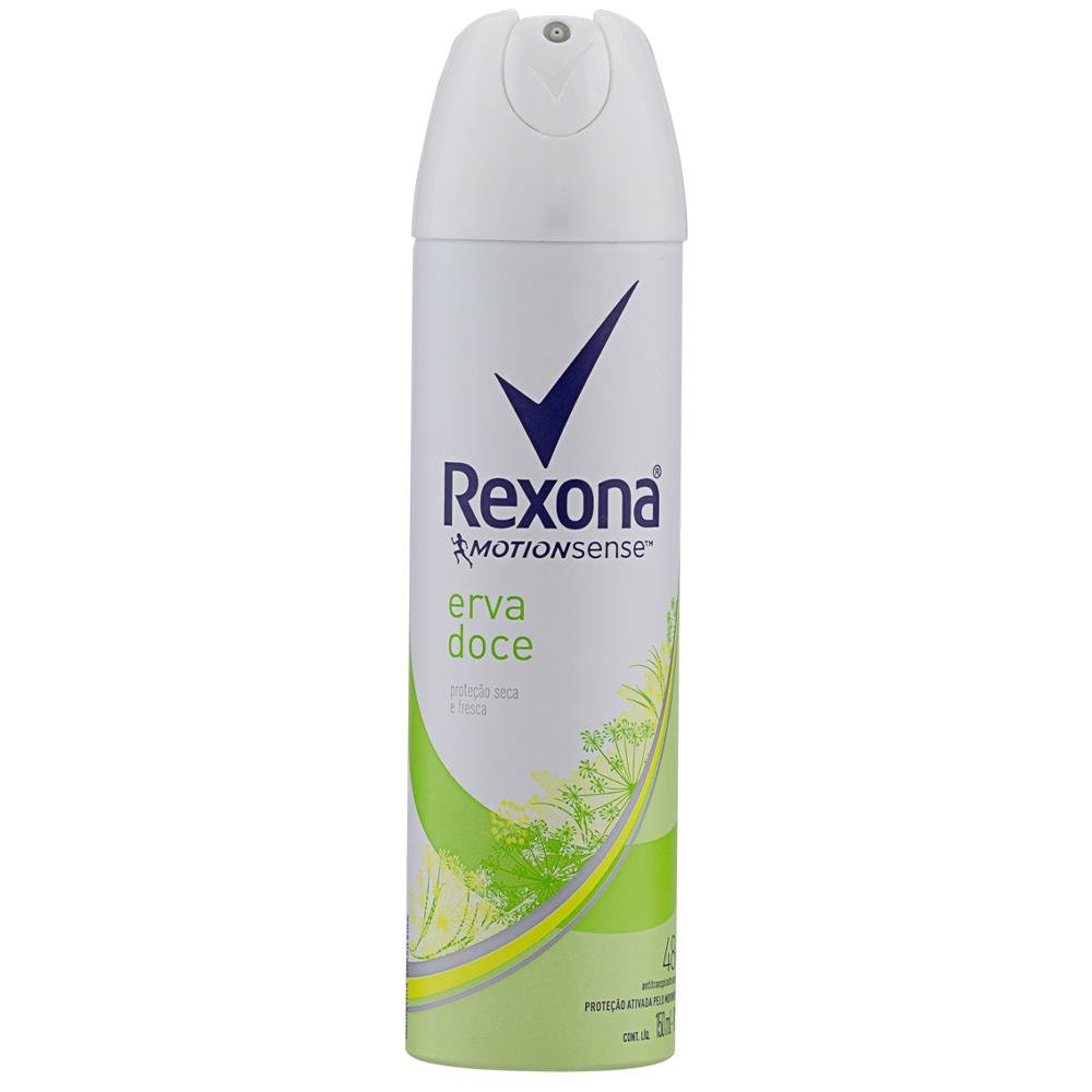 DESODORANTE AER REXONA ERVA DOCE 150ML