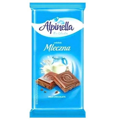 CHOCOLATE ALPINELLA AO LEITE 100G