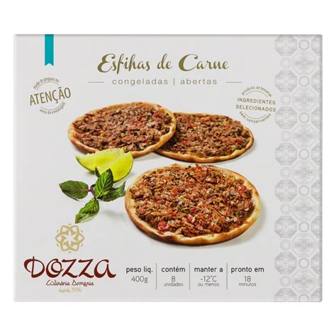 ESFIHA ABERTA DOZZA CARNE 400G