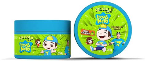GEL FIX LUCCAS NETO COLA 250G