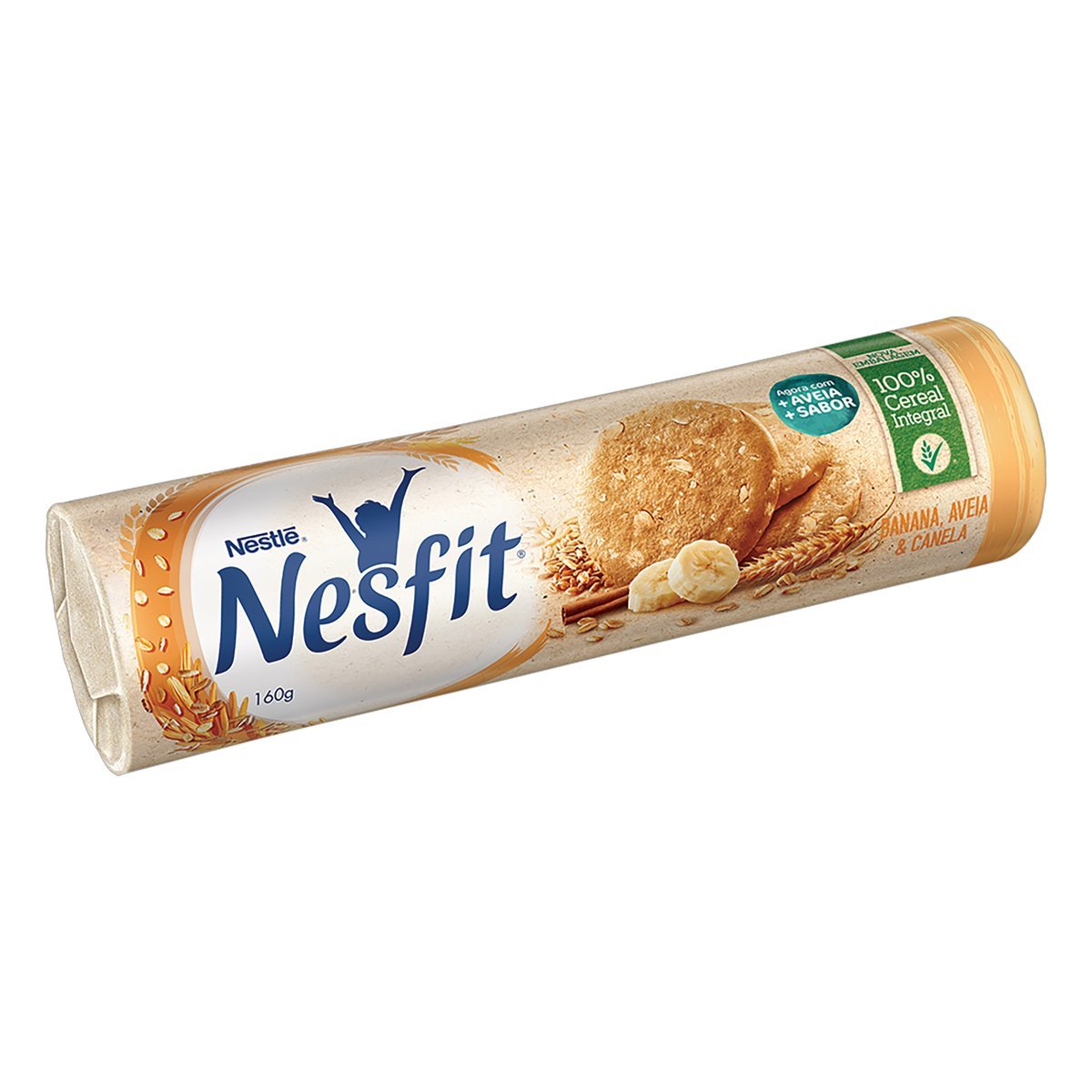 BISCOITO NESTLE NESFIT BAN/AVEIA/CAN 160G