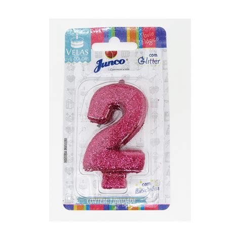 VELA JUNCO ANIV. LIVE COLORS PINK Nº2