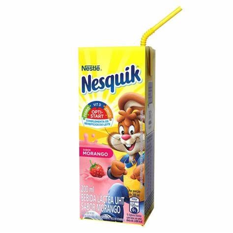 BEBIDA LACTEA NESQUIK MORANGO 180ML