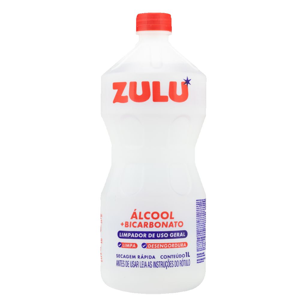 ALCOOL + BICARBONATO  ZULU  1L