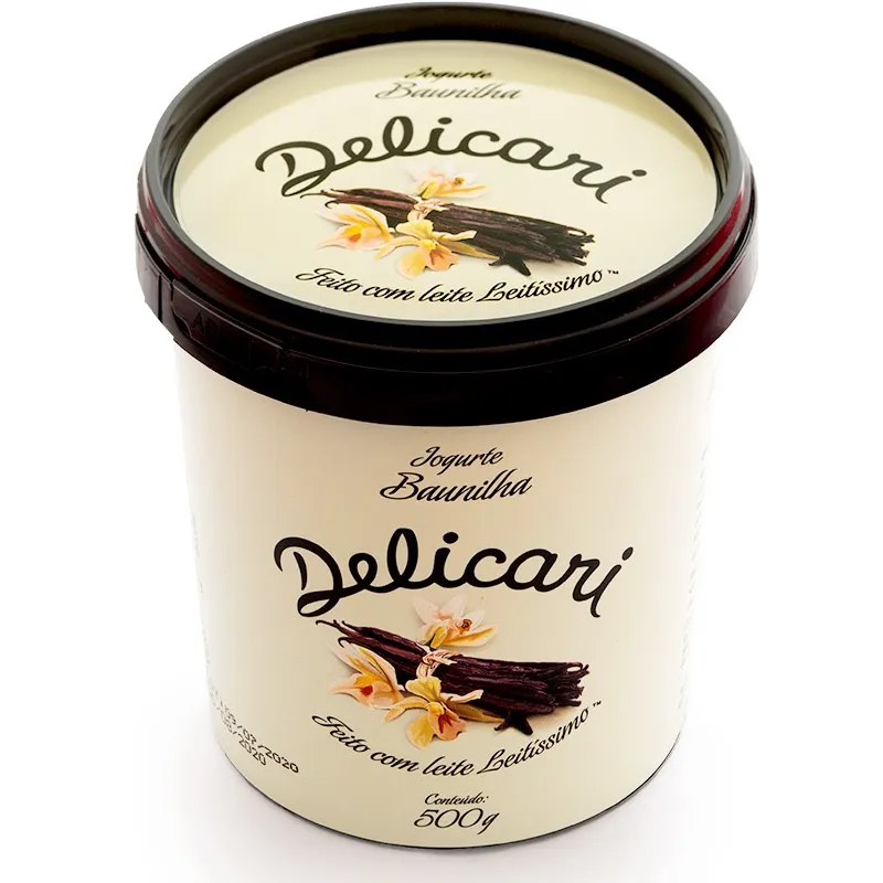 IOGURTE DELICARI BAUNILHA POLINESIA 500G