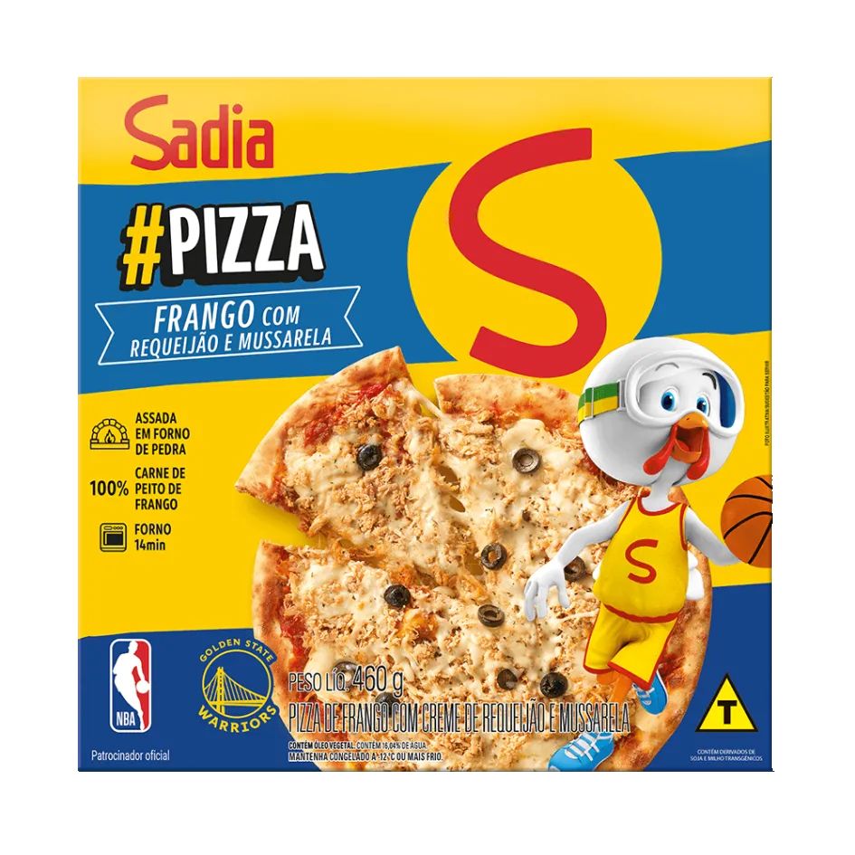 PIZZA SADIA FRANGO/CAT/MUSS/AZ 460G