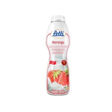 IOGURTE MORANGO LETTI A2 500G