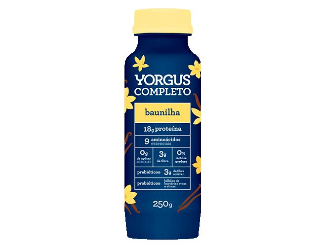 IOGURTE YORGUS COMPLETO BAUNILHA 250G