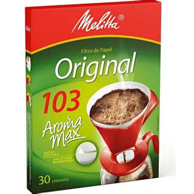 FILTRO PAPEL MELITTA AROMA MAX 103